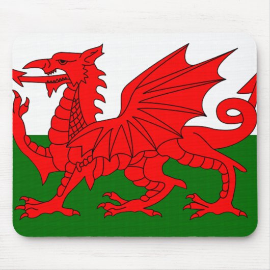 tapis de souris de welsh_flag (Devant)
