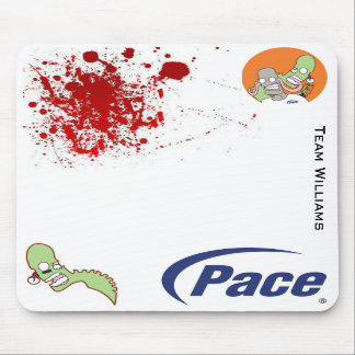 Tapis de souris de Williams d'équipe