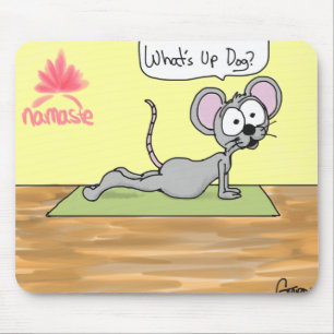 Tapis de souris de yoga