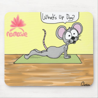 Tapis de souris de yoga