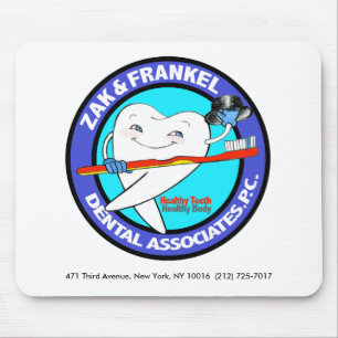 Tapis de souris de Zak et de Frankel