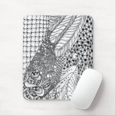 Tapis de souris de ZenDoodle (Avec souris)