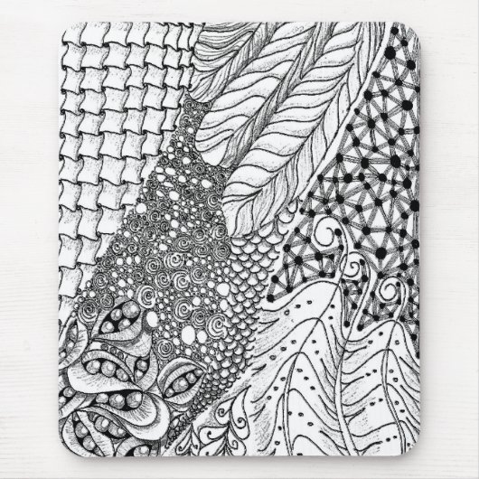 Tapis de souris de ZenDoodle (Devant)