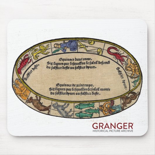 Tapis de souris de zodiaque (Devant)