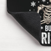 Tapis De Souris Dead Inside But It's Christmas Skeleton Coffee San (Coin)