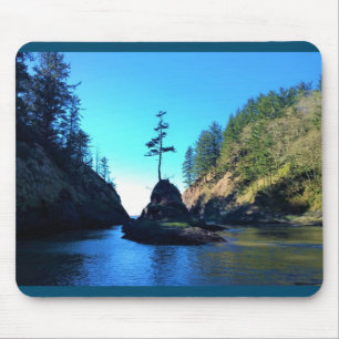 Tapis De Souris Dead Man's Cove, Cape Disappointment, Washington