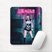 Tapis De Souris Deadly Gothic Girl (Avec souris)