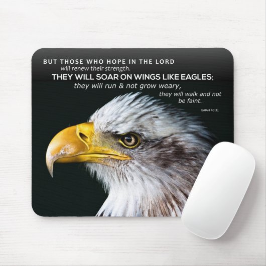 Tapis de souris d'Eagle (Avec souris)