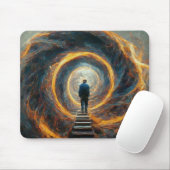 Tapis De Souris Déambuler inassuré dans l'espace (Avec souris)
