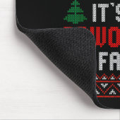 Tapis De Souris Dear Santa It's My Coworker's Fault Funny Ugly Xma (Coin)