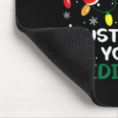 Tapis De Souris Dear Santa Just Leave Your Credit Card Christmas (Coin)