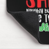 Tapis De Souris Dear Santa Naughty But Nice To All The Twinkling S (Coin)