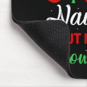 Tapis De Souris Dear Santa Naughty But Nice To Snowflakes! Funny C (Coin)