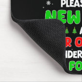 Tapis De Souris Dear Santa Please Bring Me A New Back & Knees (Coin)