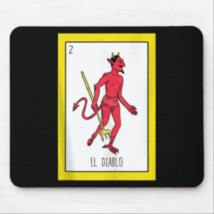 Tapis De Souris Débardeur de la carte El Diablo