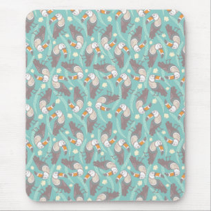 Tapis De Souris Débardeur féminin toucans exotiques tendance