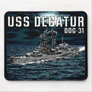 Tapis De Souris Décatur, destroyer de missiles guidés