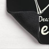 Tapis De Souris Décès Avant Décaf Drôle Skeleton Coffee Lover Hal (Coin)