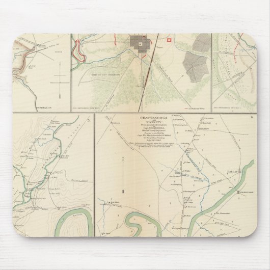 Tapis De Souris Decherd, Manchester, Tullahoma, Jasper (Devant)