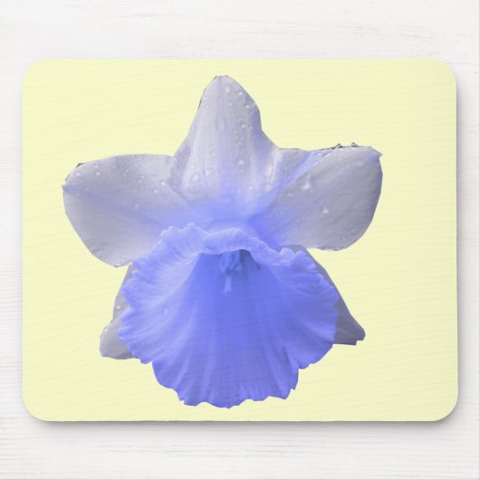 Tapis De Souris Déchets Daffodil Blue Mousepad (Devant)