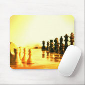 Tapis de souris d'échiquier (Avec souris)