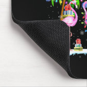 Tapis De Souris Deck The Palms Flamingo Trocal Christmas Lights Pa (Coin)