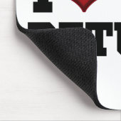 Tapis De Souris Déclaration de taxe de coeur (Coin)