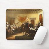 Tapis De Souris Déclaration d'indépendance Mousepad (Avec souris)