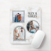 Tapis De Souris Déco Art moderne Nom photo (Avec souris)