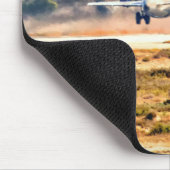 Tapis De Souris Décollage de Lufthansa (Coin)