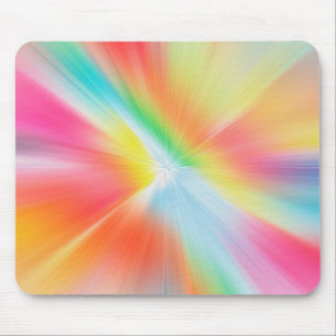 Tapis De Souris Décor à thème coloré Rainbow Inspiré