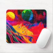 Tapis De Souris Décor artistique (Avec souris)