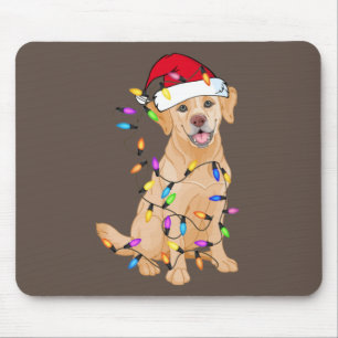 Tapis De Souris Décor clair de chien Labrador Coûts des Amoureux d