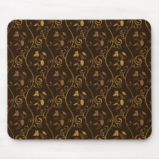 Tapis De Souris Décor de raisins (Devant)