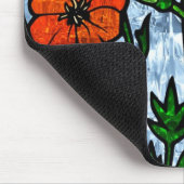 Tapis De Souris Décor fleuri 40 mousepads (Coin)