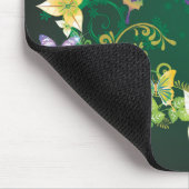Tapis De Souris Décor fleuri 4 Mousepad (Coin)