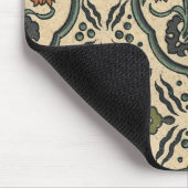 Tapis De Souris Décor Floral Perse Carrelage (Coin)