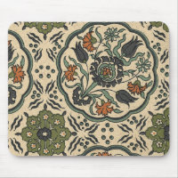 Décor Floral Perse Carrelage