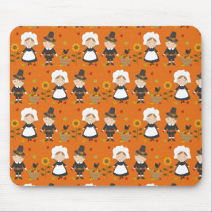 Tapis De Souris Décoration Thanksgiving Automne Motif Automne
