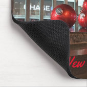 Tapis De Souris Décorations de Noël à New York (Coin)