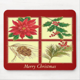 Tapis De Souris Décorations de Noël Mousepad