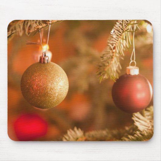 Tapis De Souris Décorations Gold Festive (Devant)