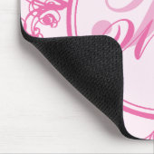 Tapis de souris décoré d'un monogramme de (Coin)