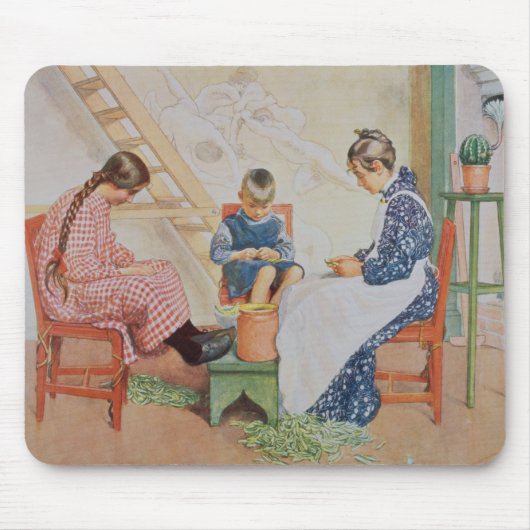 Tapis De Souris Décorticage des pois, pub. dans "Lasst Licht (Devant)