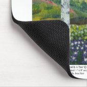 Tapis De Souris "Découpé dans un arbre " (Coin)
