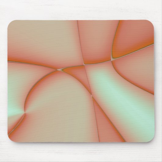 Tapis De Souris Découpes convexes de pêche renouvelées (Devant)