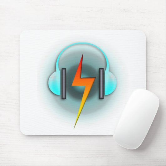 tapis de souris d'écouteur (Avec souris)