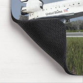 Tapis De Souris Découverte de la navette spatiale atterrit sur la  (Coin)
