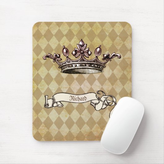Tapis De Souris Décret royal personnalisé (Avec souris)
