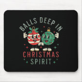 Tapis De Souris Deep In Christmas Srit Funny Christmas Saying  (Devant)